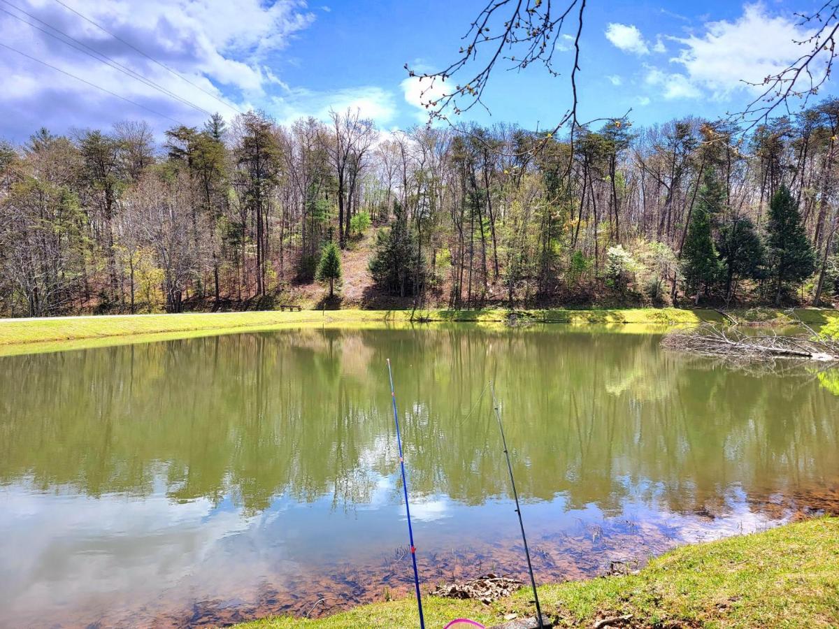 Luxury Cabin With Waterview And Privacy, Hiking Blue Ridge Exterior photo
