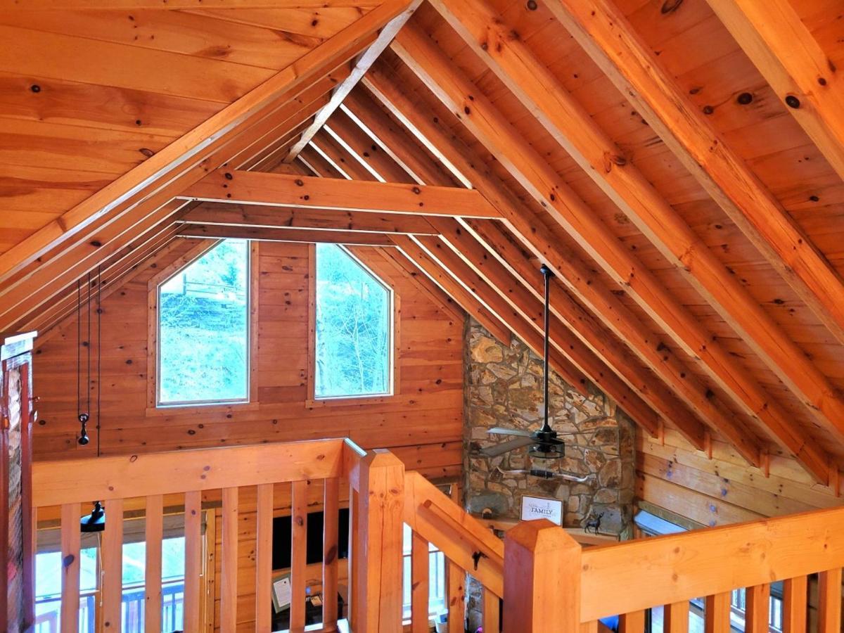 Luxury Cabin With Waterview And Privacy, Hiking Blue Ridge Exterior photo